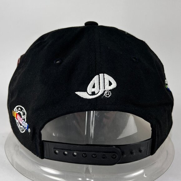 Vtg Batman Forever McDonalds Snapback Cap Hat AJD Black NASCAR Baseball Mens 90s - Picture 3 of 16